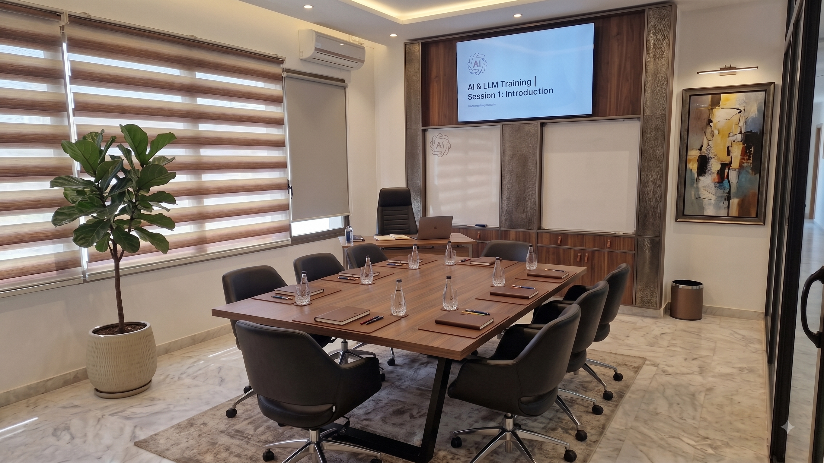 Team office setup at HIVE FIVE